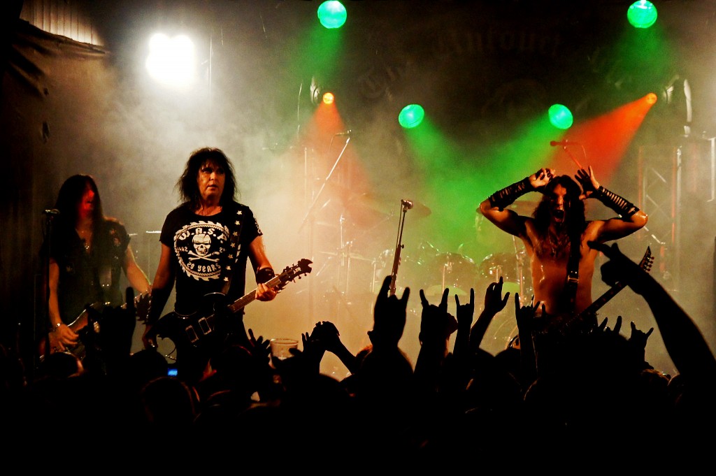 Mike Duda, Blackie Lawless & Doug Blair