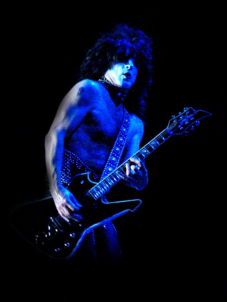 Paul Stanley, KISS (Phone pic)