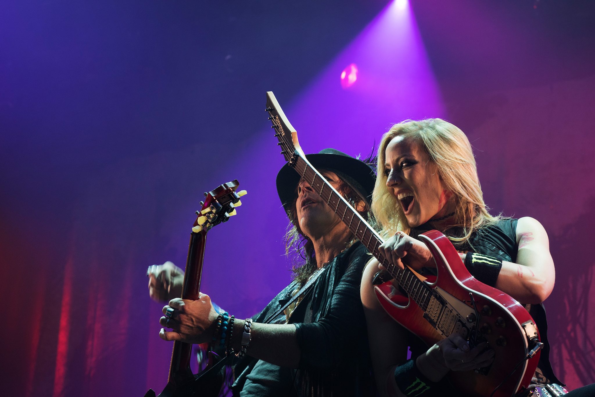 Ryan Roxie & Nita Strauss, Alice Cooper