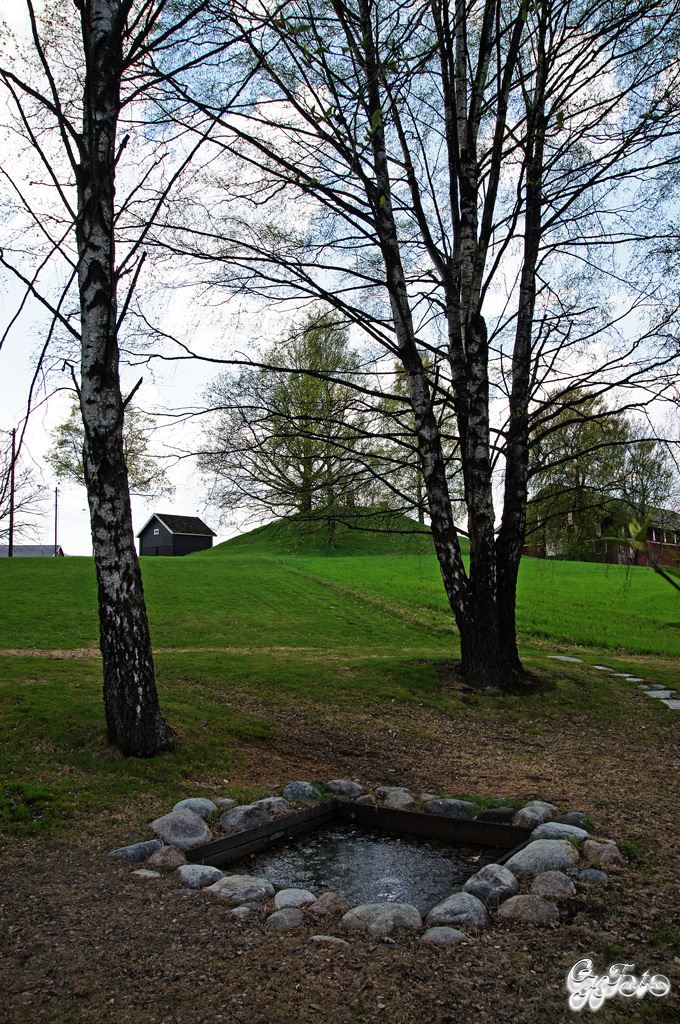 St Hallvard Spring & Burial Mound 1000's